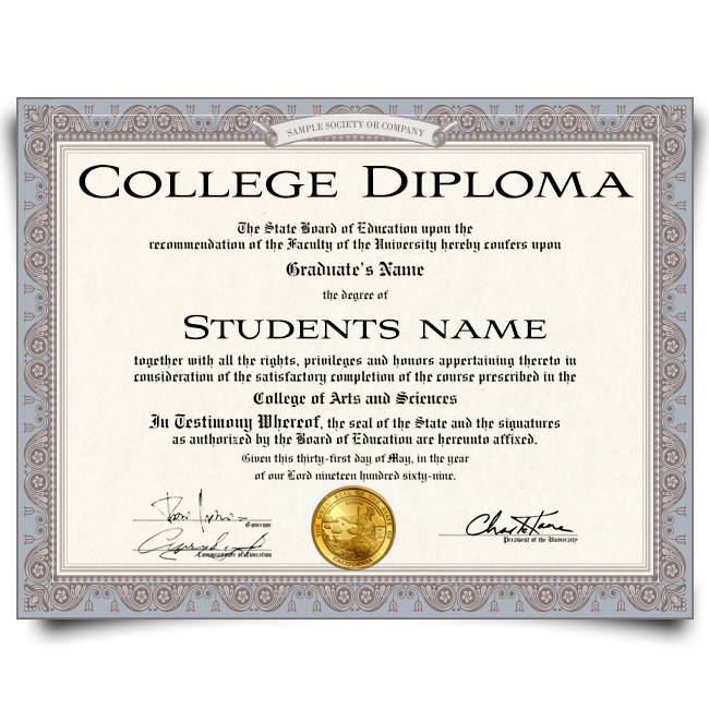 fake diplomas and replica degrees