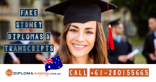 Fake Sydney Diplomas and Transcripts