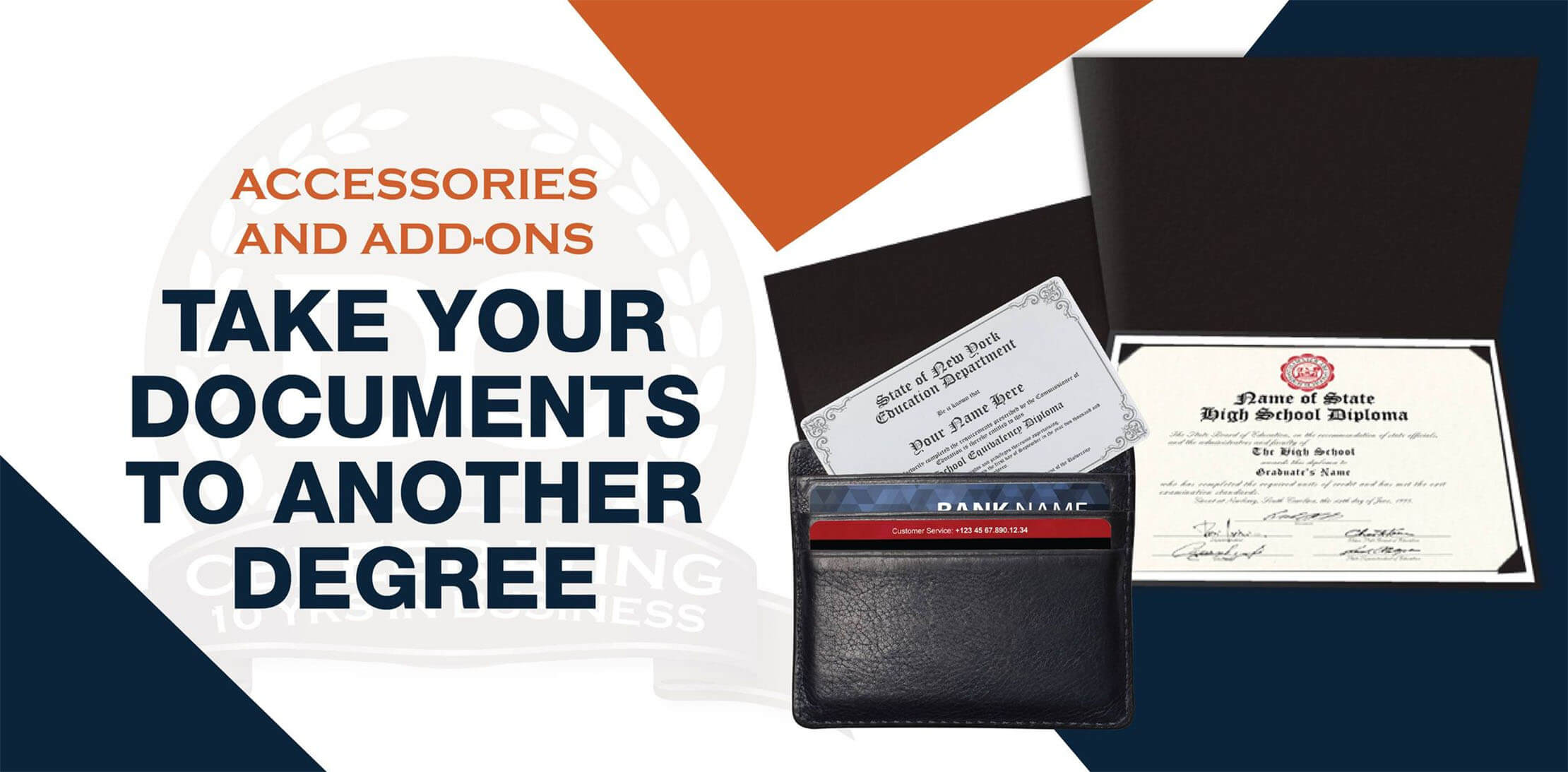 Find accessories to upgrade your Diploma Company print shop order! See our popular add-ons with buyers today. Enjoy fast shipping and guaranteed satisfaction!