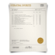 Set of hand signed international university transcripts showing college classes with gold seal on security paper