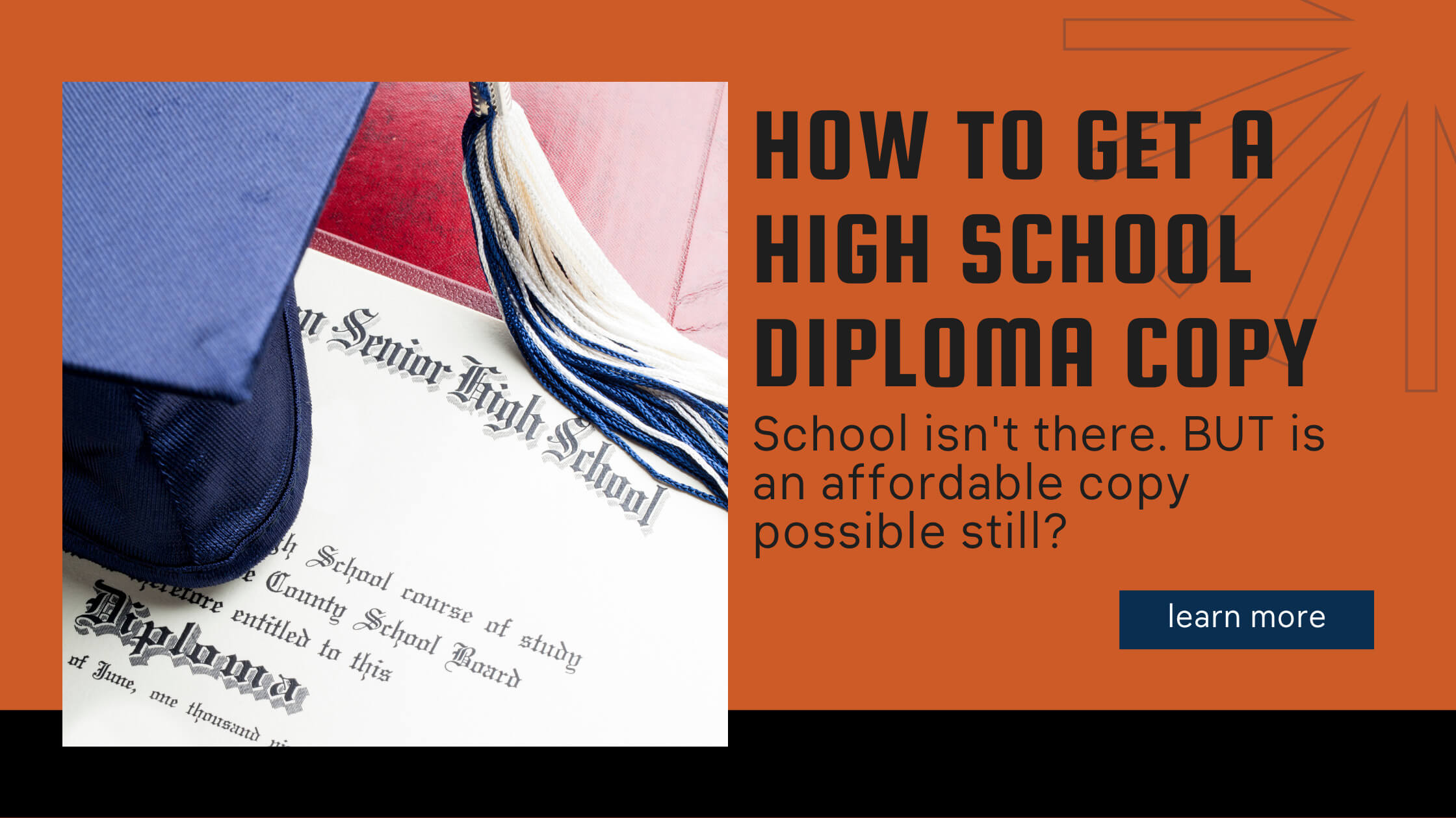 Affordable and Easy Copy of High School Diploma