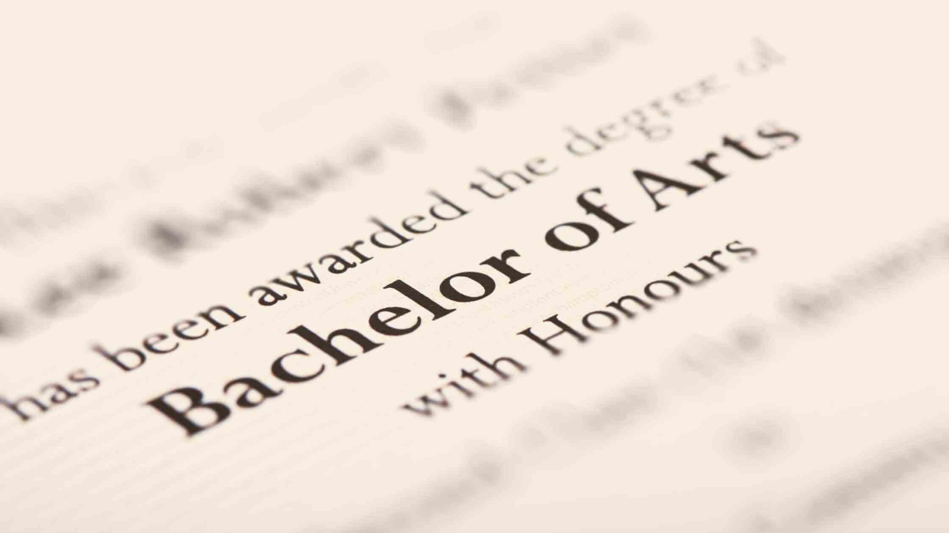 upclose look at bachelor of arts with honours diploma from university