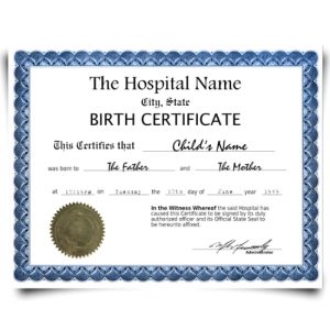 Birth Certificate