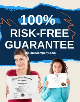 two woman holding replica diplomas and certificates