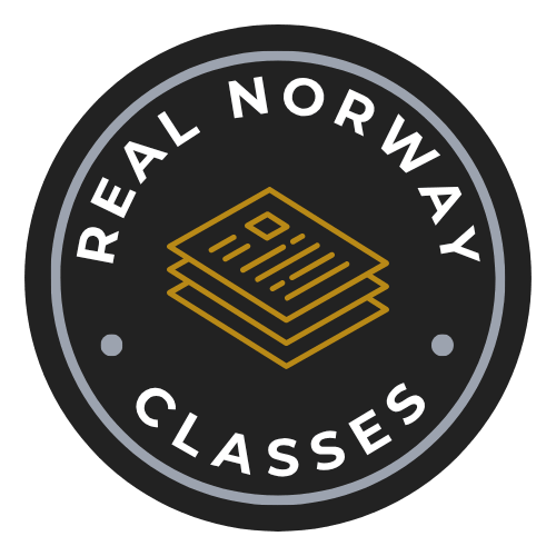 Realistic transcript with Norway classes