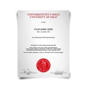 Norway University Diploma