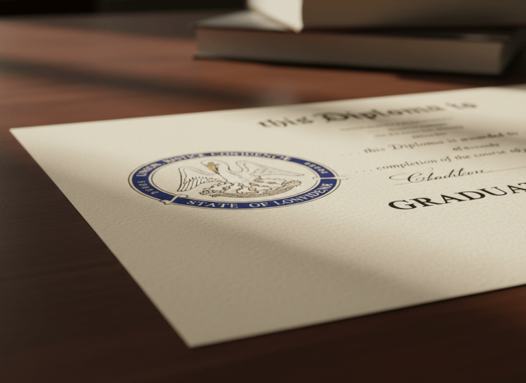 replica high school diploma purchased online