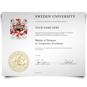 Sweden University Diploma