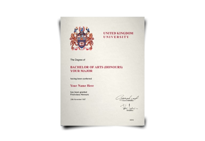 UK University Diploma