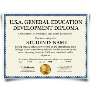 USA GED Diploma