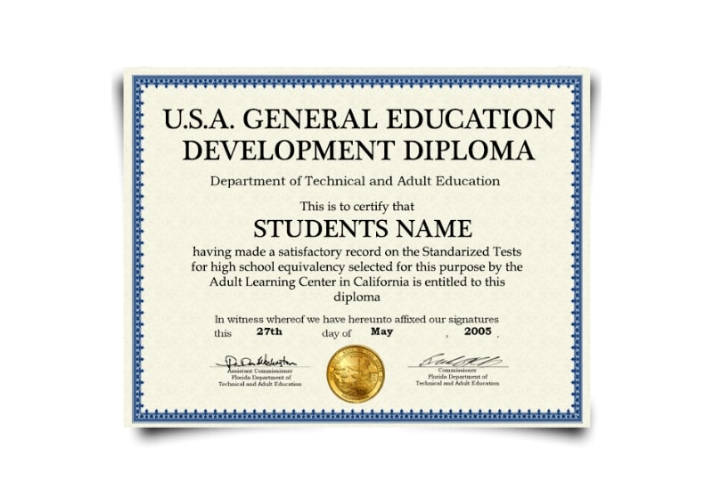 USA GED Diploma