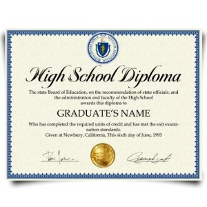 USA High School Diploma