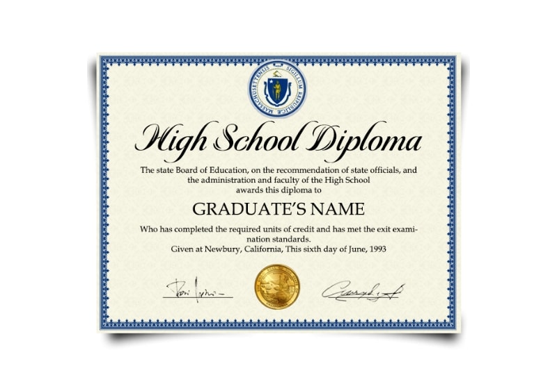 USA High School Diploma